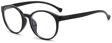 TECH-LINE-DIRECT FASHION ACCESSORIES Blue Light Blocking Glasses Computer Gaming Eyeglasses UV Protect For Kids/Children UK (Black Frame + Clear Lens)