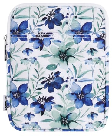 Dadanism 6-7 Inch Universal Padded Sleeve for eReader, Watercolor Blue