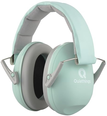 CASCOS ANTIRUIDO PARA NIÑOS | Protección auditiva SNR 27dB desde 5 años | Ideales para TDAH y autismo | Cascos infantiles para ruido ajustable y personalizable con pegatinas y bolsa de transporte