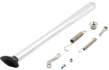 Cavalletto per moto Cavalletto laterale per moto, compatibile con KTM EXC XC SX SXF XCF 125-530 2012-2022, compatibile con Husqvarna TE TX FE Dirt Bike Enduro Motocross(2017-2022 38 cmsilver)