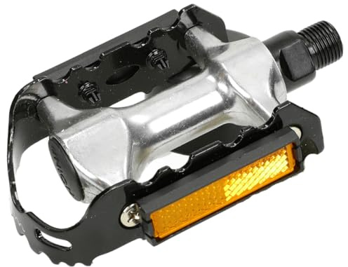 Marwi Pedale Alu/Stahl 9/16 SIL/sw