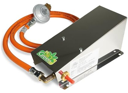 Bio Green MI 300/GO 300 W frostbuster Mini Serre en Acier Inoxydable Chauffage