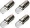 Ruiandsion Lot de 4 ampoules LED E5 - 3 V - Culot à vis E5 E5.5