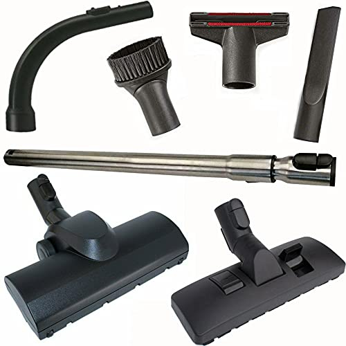 Maxorado Set di ricambio per aspirapolvere XXL per Miele S526 S 526 Cat & Dog Plus rosso carminio Bocchetta combinata pennello di aspirazione I bocchetta per lancia I ugello per tappezzeria I manico