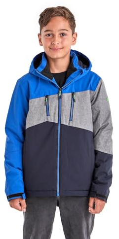 Killtec Boy's Chaqueta outdoor/chaqueta funcional con capucha KOW 204 BYS JCKT, blue, 152, 38686-000