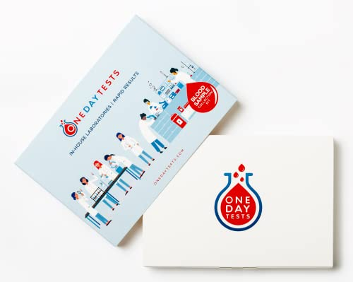 Blood Test at Home: Ferritin Blood Test by OneDayTests | Private and Accurate Results in 1-2 Days | in-House CQC Laboratory