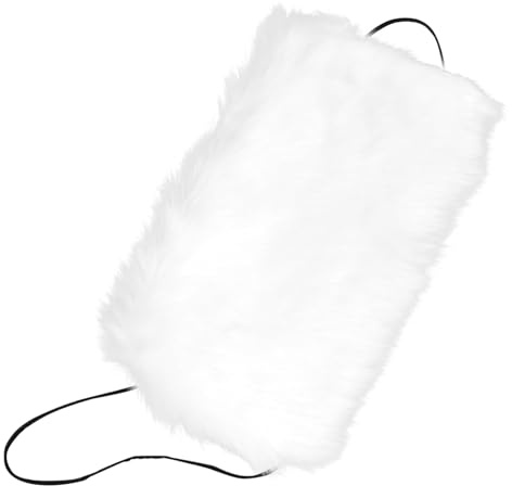 Toddmomy Winter Faux Hand Muff for Women - Plush Hand Warmer Muff for Cold Weather Soft Arm Warmer Suitable for Weddings Parties and Daily Use