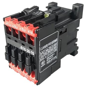 XIANGN Spule B16-30-10 220V 50/60Hz, 1 Stück, 28A (AC-1), d.h. 3-polig 3NO 660V Ui, Montageschiene 35mm, Wechselschalter CJX8