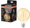 OSRAM Vintage 1906 Globe ist eine warmweiße, dimmbare LED-Lampe in klassischer Ballform mit Filament,8 W,806 lm, 1800K, E27 Fassung, goldfarbenes Glas, 95 mm Durchmesser, 2200 K, EEK F.