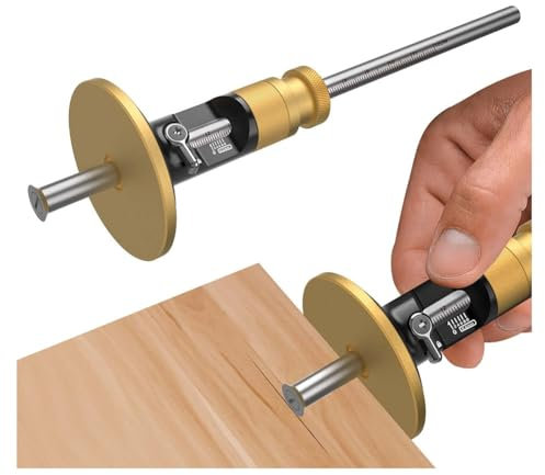 Sirxlevcy Calibro per Marcatura Ruote, Calibro per Tracciatura A Coda di per Lavorazione Legno, Strumenti per Marcatura, Strumenti Essenziali per Progetti di Lavorazione del Legno