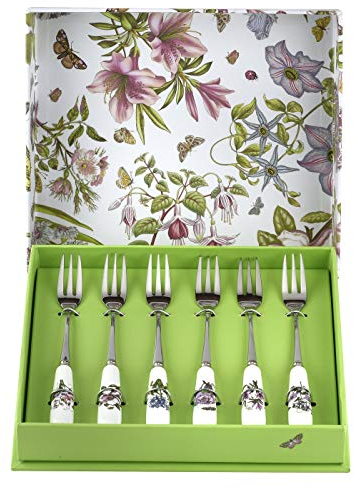 Botanic Garden Collection - Portmeirion - Set mit 6 Kuchengabeln (mehrfarbig)