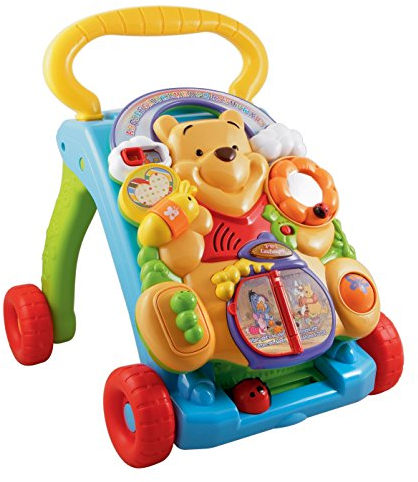 Vtech Baby 80-114304 - Winnie Puuh 2-in-1 Laufwagen