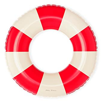 Petites Pommes Swimming Ring Swimming Aid Diameter 45-120 cm for Children and Adults (Signal Red, 45 cm)