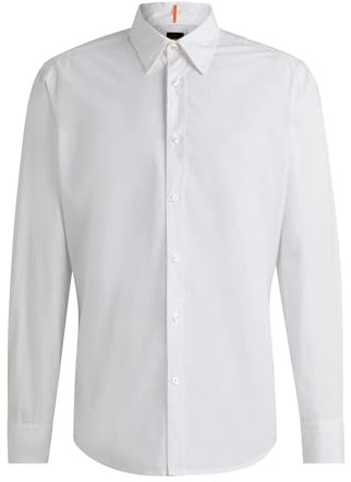 BOSS Relegant_6_M, Camisa Hombre, White100,