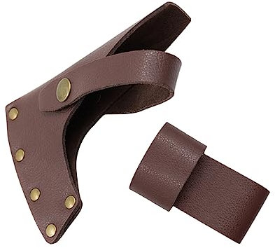 BESTonZON Protecteur De Housses De Protection Fourreau De Hachette Couverture De Hachette De Bushcraft Housse De Protection pour Hachette Porte- Camping PU Stockage Étui