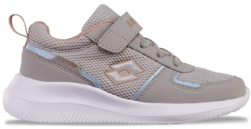 Lotto Combine TC K Sneaker, Grey Dk Rose, 31 EU