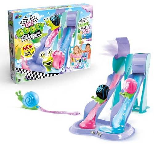 Canal Toys - Go Slime Escargot - Course d'escargots sur Toboggan de Slime - SSC 267