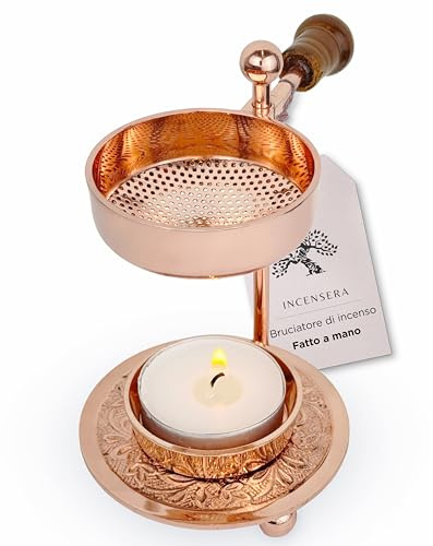 Quemador de Incienso con tamiz – Altura Ajustable Oro Rosa, Diseño Elegante y Funcional | Quemador de Incienso, Quemador con tamiz, Incensario, Accesorios para Incienso