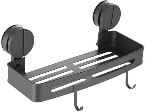 YiPHomn Estantería Baño Ventosas, Organizador Ducha con Ventosas, Estanteria Baño sin Tornillos, Estante Cesta de Ducha con ventosa para Jabón Champú Accesorios Duchas