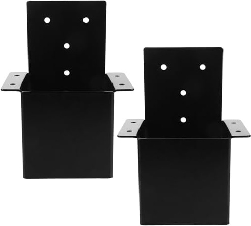 SUPVOX 2 Piezas Soporte De Pabellón De Kit De Soporte para Postes De Madera Conectores para Pérgolas Cabañas De Jardín para Postes De Terraza