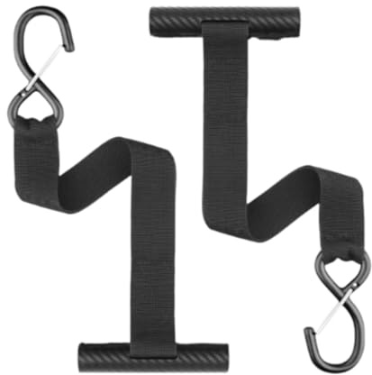 HGZLQKD 2x Kayak Tie Down Straps Quick Hood Loops 18cm Car Roof Rack Belts Lashing Straps Transport Accessory for RV, with buckle