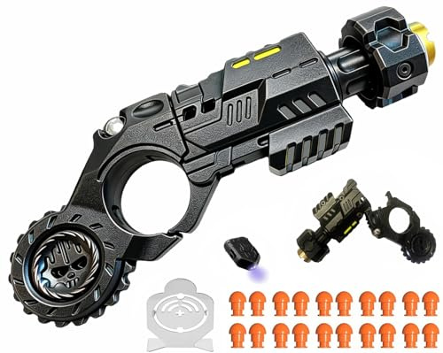 Alloy Anti Stress Toy, EDC Adult Handheld Stress-Relieving Toys 11cm Help Relieve Stress With Textured Spinner Finger Toy, For Anxiety Gift (Black)