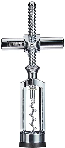 Westmark Tire-bouchon à Cloche avec Extracteur, Monopol Edition, Acier/Fonte de Zinc, Chianti, Chromé, 6255336C