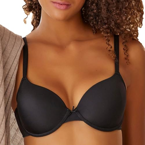Lascana Damen Schalen Ela“ mit vorgeformten Cups Vollschalen BH, Schwarz(schwarz862_Schwarz), 70A