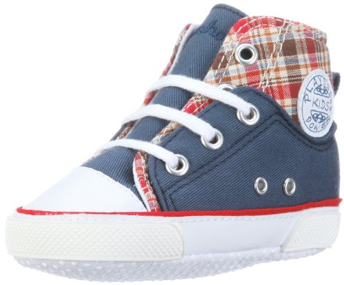 Playshoes unisex – barn Playshoes Canvas Babyschuhekrypskor