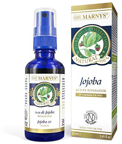 MARNYS Aceite de Jojoba Reparador 100% Cera Natural Spray 50ml