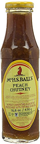Mrs Ball's Peach Chutney 470g (Pack of 8)