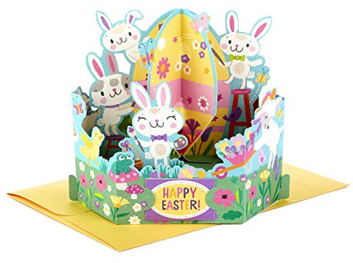 Hallmark Pop Up Easter Card (Displayable Woodland Creatures)