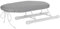 BORDSTRACT Foldable Tabletop Ironing Board, Folding Sleeve Cuffs Collars Ironing Table Mini for Home Travel Use Household (Silver Cloth)