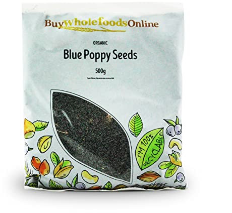 Organic Poppy Seeds - Blue 500g (BWFO)