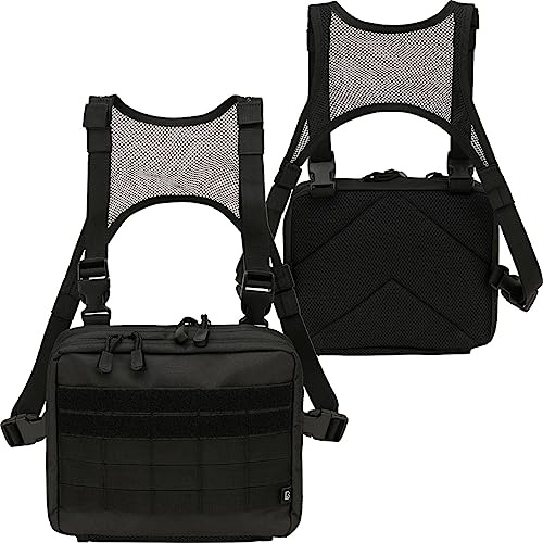 Brandit US Cooper Chest Pack operatörväska, svart, Einheitsgröße
