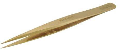 Pinzas de precisión Horotec MSA12.303 para relojería, de latón, excelente mano de obra, fabricadas en Suiza, varios tamaños para elegir (12.303-S5)