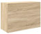 vidaXL Bad-Wandschrank Sonoma-Eiche 60x25x40 cm Holzwerkstoff, Bad-Hängeschrank, Hängeschrank Badezimmer, Wand-Badschrank, Hängeschrank Bad