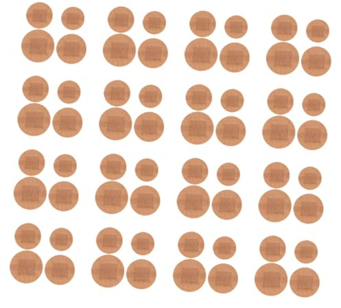 minkissy 80pcs Small Round Plasters Fixation Adhesive Patches for Comfortable Fit Breathable Fabric Bandages for Ages