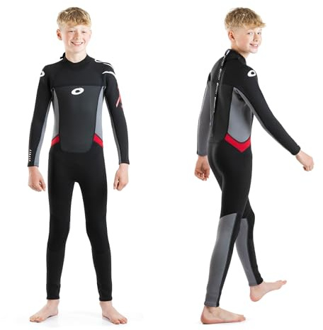 Osprey Origin Neoprenanzug für Jungen, 3/2 mm XS rot