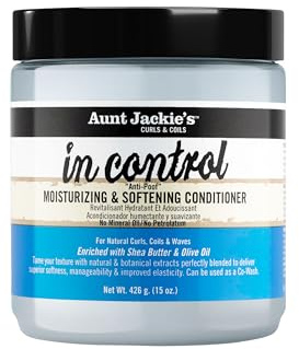 Aunt Jackie's in control 15oz - Anti-Poof Moisturizing & Softening Conditioner