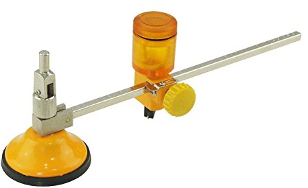 KATSU Circular Glass Cutter 40cm Diameter Adjustable Compasses Type Circle Glass Cutting Tool with Suction Cup 34711034