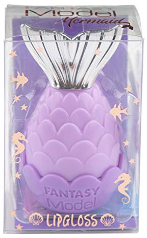 Depesche 7181 TOPModel Fantasy - Lipgloss mit Geschmack, Balsam für die Lippen in Flossenform, sortiert