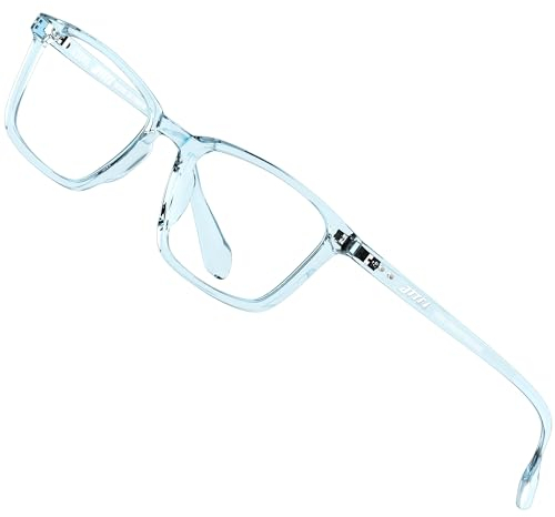 ATTCL Occhiali Antiriflesso Anti Luce Blu Per UV PC Gaming Computer Uomo Donna BL5577 Clear+Blue