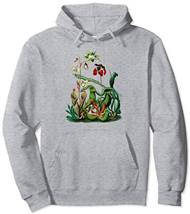 Plantes carnivores Vintage Sarracenia Botanical Sweat à Capuche