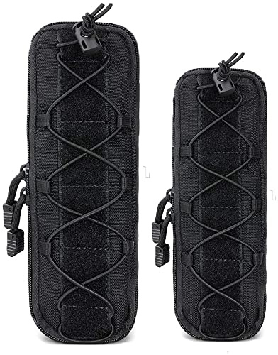 ACEXIER 1PCS Tactical Molle Knife Pouch Flashlight Holder Case Daily Carry Small Waist Bag Hiking Hunting Knives Holster Pouches Magazine Pouch