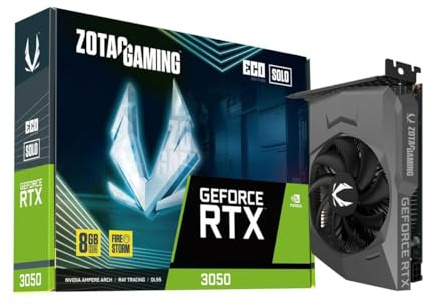 Zotac Gaming GeForce RTX 3050 Solo NVIDIA 8 Go GDDR6