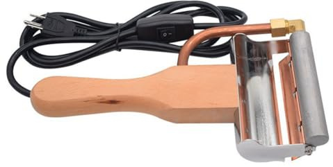 Elektrisk honungskniv, skrapa honungsutdragare, honungsskrapa skärare med trähandtag, avtäckningskniv för biodlartillbehör