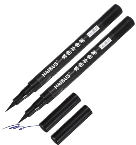 PATIKIL 2 Piezas Bolígrafo Marcador De Tela De 5.71 Pulgadas Azul Marino