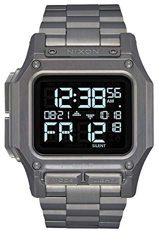 Nixon Armbanduhr Regulus Gunmetal