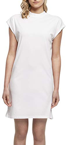 Build Your Brand Vestido de Mujer de Tortuga con Hombros Descubiertos para Mujer, Tallas XS a 5XL